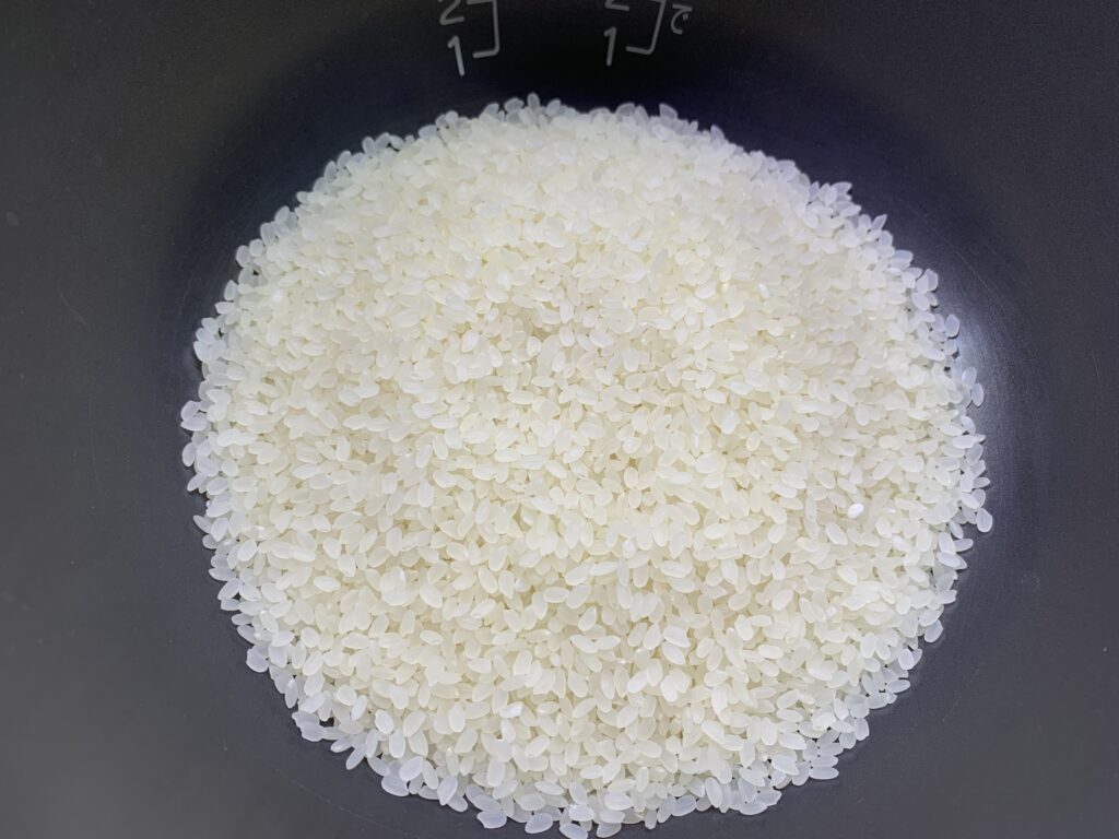 米をとぐ